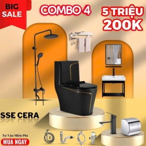 TRỌN BỘ COMBO TBVS SIÊU TIẾT KIỆM 12 MÓN  CB-4