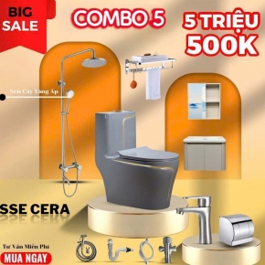 TRỌN BỘ COMBO TBVS SIÊU TIẾT KIỆM 12 MÓN  CB-5