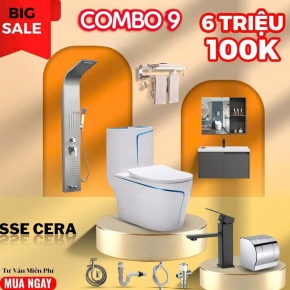TRỌN BỘ COMBO TBVS SIÊU TIẾT KIỆM 12 MÓN  CB-9