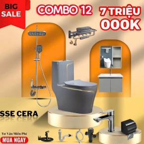 TRỌN BỘ COMBO TBVS SIÊU TIẾT KIỆM 12 MÓN  CB-12