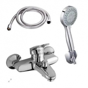 Bộ Sen Tắm Nóng Lạnh Đồng Thau Mạ Crom CS-06