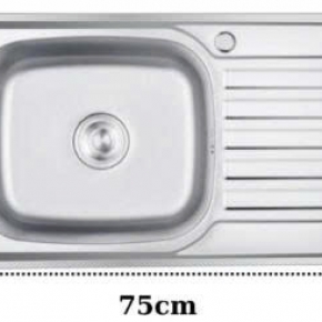 Chậu Rửa Chén 1 Hộc Inox 304 C-7545 (75*45cm)