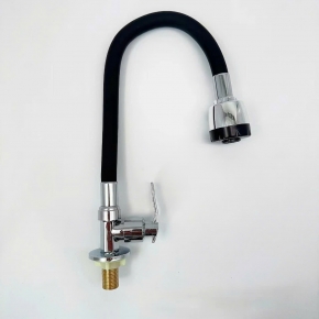 Vòi Chén Cao Su Lạnh Đầu Tròn SS01