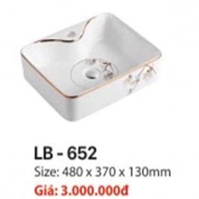 Lavabo Đặt Bàn 652