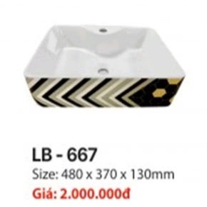 Lavabo Đặt Bàn 667