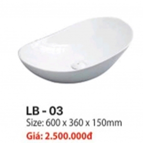Lavabo Thuyền Đặt Bàn 03