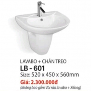 Lavabo Chân Treo Tường 601