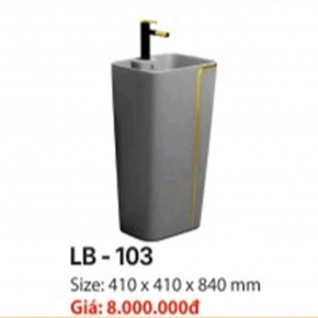 Lavabo Đứng Liền Khối 103