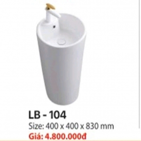 Lavabo Đứng Liền Khối 104