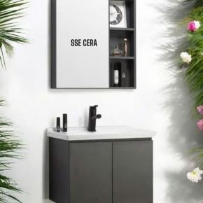 Tủ Lavabo Nhôm Cao Cấp Gương 0304