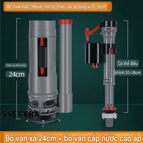 Bộ Xã Bồn Cầu BXBC 02