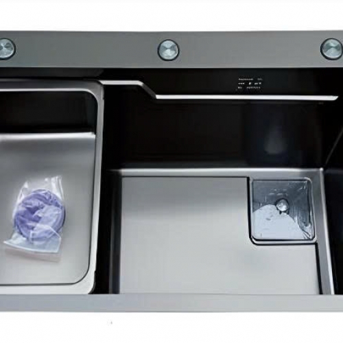 Chậu Rửa Chén 1 HỘC C-7546 NANO ĐEN