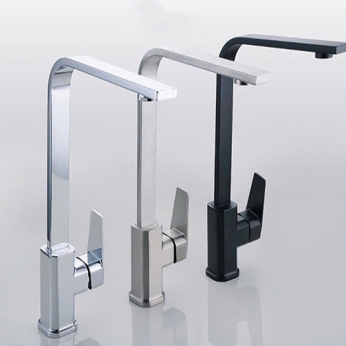 Vòi Rửa Chén Vuông Nóng Lạnh Inox 304 SS06