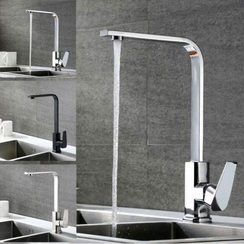 Vòi Rửa Chén Vuông Nóng Lạnh Inox 304 SS06