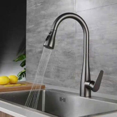 Vòi Rửa Chén Nóng Lạnh Dây Rút Inox 304 SS11