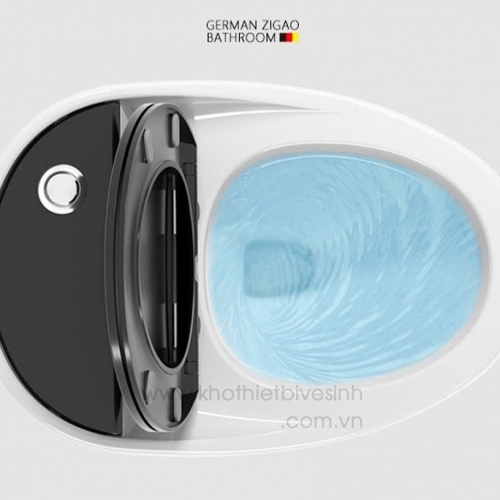 Bồn Cầu Trứng Xám Chỉ Vàng SSE-3006