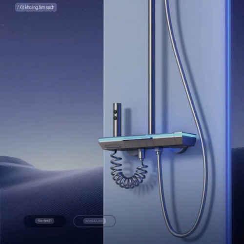 Sen Cây Phím Đàn Có Led Xám Titan Nóng Lạnh SSE12