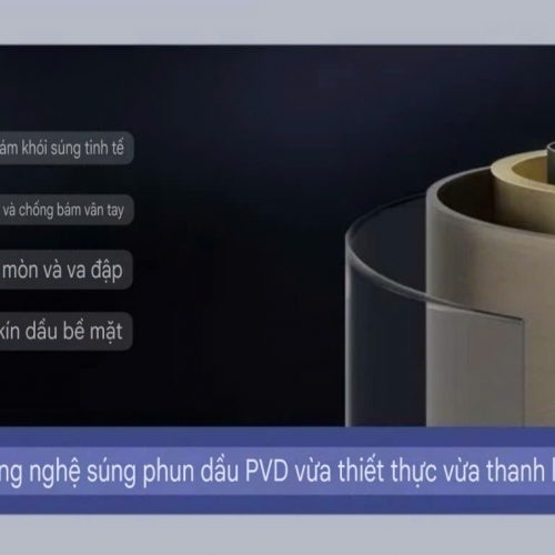 Sen Cây Phím Đàn Có Led Xám Titan Nóng Lạnh SSE12