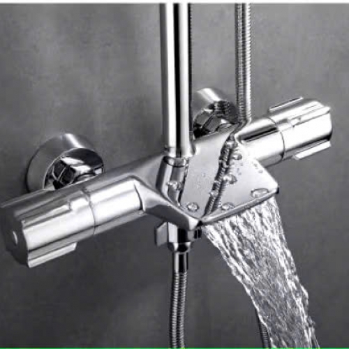 Sen Chỉnh Nhiệt Bóng Đồng Thau Nóng Lạnh SSE13