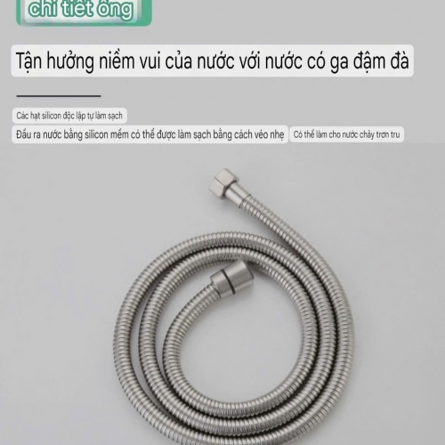 Sen Cây Tắm Tròn Inox 304 Nóng Lạnh SSE09