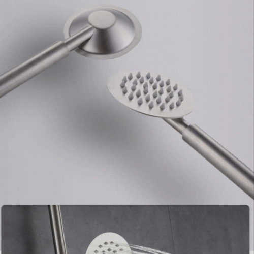 Sen Cây Tắm Tròn Inox 304 Nóng Lạnh SSE09