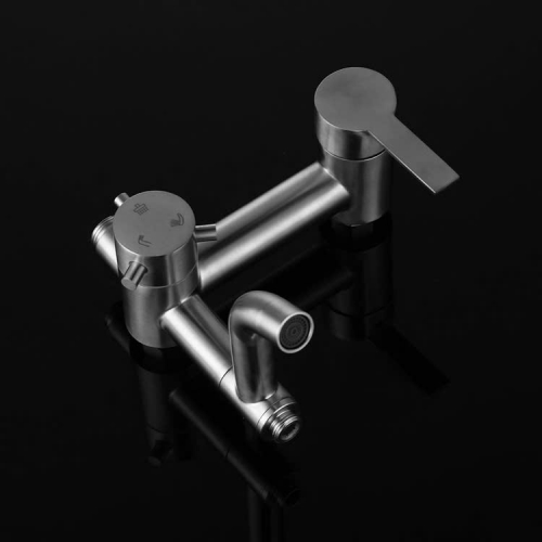 Sen Cây Tắm Tròn Inox 304 Nóng Lạnh SSE09