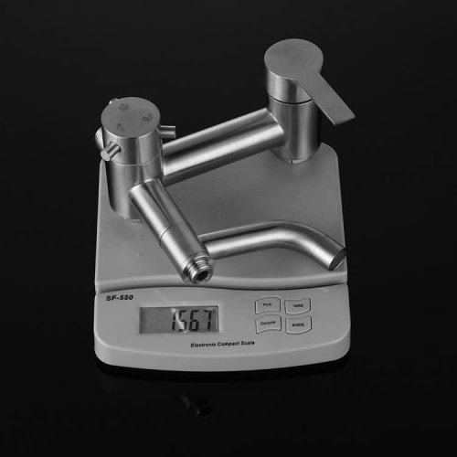 Sen Cây Tắm Tròn Inox 304 Nóng Lạnh SSE09