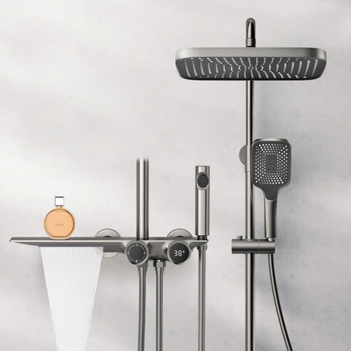 Sen Cây Đồng Thau Phủ Nano Xám Tròn SSE06