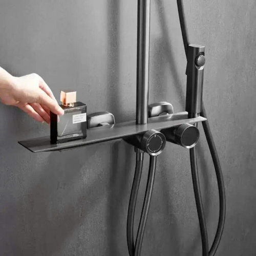 Sen Cây Đồng Thau Phủ Nano Xám Tròn SSE06