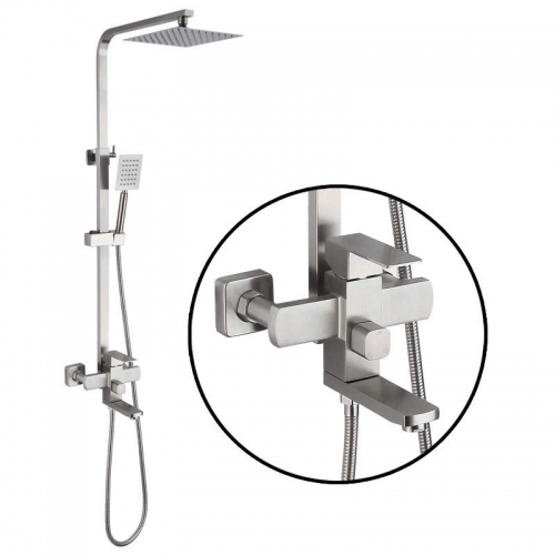 Sen Cây Tắm Đứng Nóng Lạnh Inox 304 Nóng Lạnh SSE14
