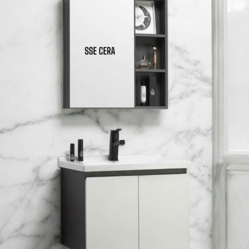 Tủ Lavabo Nhôm Cao Cấp Gương 0102
