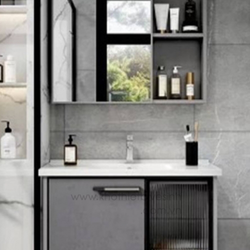 Tủ Lavabo Nhôm Treo Tường Cao Cấp 0910