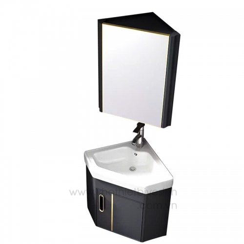 Tủ Lavabo Góc Treo Tường Nhôm 11 – Giải Pháp Tối Ưu Cho Phòng Tắm Nhỏ Gọn
