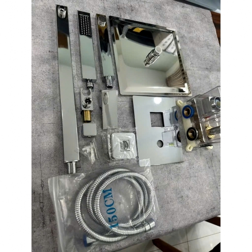 Bộ Sen Tắm Âm Tường 3 Chế Độ Inox Bóng Gương Cao Cấp SSE01